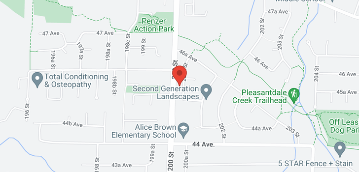 map of 4555 200A STREET